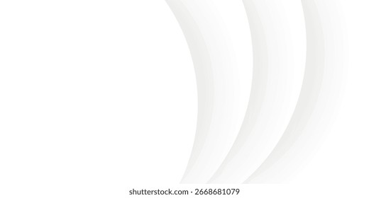 Fondo abstracto blanco brillante con composición de textura de línea en relieve. Diseño de fondo con un concepto elegante y minimalista. ILUSTRACIÓN VECTORIAL 5
