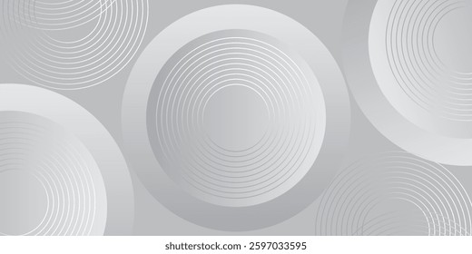 bright white dynamic abstract vector background with diagonal lines. 3d business presentation banner cover for sales event. Fast moving soft circles wave lines decoration