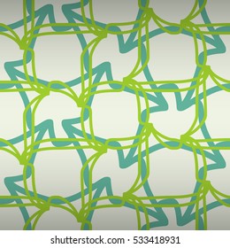 Bright white geometrical seamless pattern background in tissue style. Smooth mosaic repeatable backdrop.