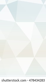 bright white gold pattern backgrounds. polygonal pattern. vector illustration. for the design, printing, business presentations. vertical banner