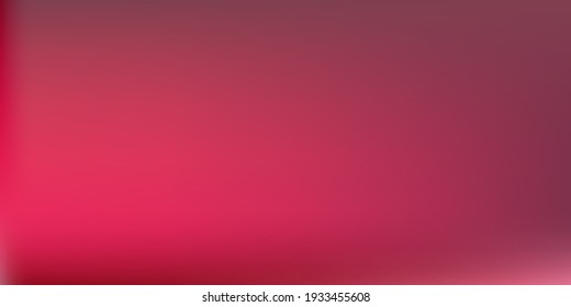 Bright Wine Smooth Surface Backdrop. Vibrant Neon Spotlight Smooth Surface Gradient Mesh Illustration. Red Sexy Blurred Gradient Background. Colorful Raspberry Smooth Surface Vector.
