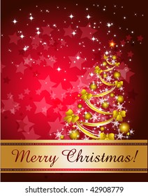 bright xmas tree