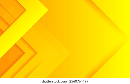 Bright yellow abstract background featuring dynamic geometric shapes forming a modern and vibrant design, suitable for digital applications, print materials, and creative media contexts.