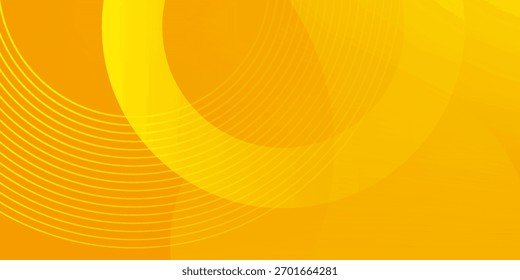 Fundo abstrato amarelo brilhante com ondas