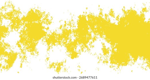 Bright Yellow Abstract Paint Texture Background