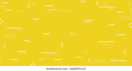 Bright yellow background with copy space. Simple and clean backdrop for design, ads, or web use.