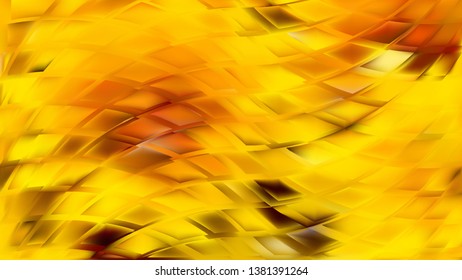 Bright Yellow Background Vector Illustration