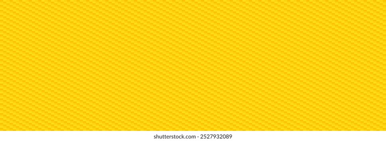 Bright yellow checkered pattern paper or textile texture.Traditional paper texture background.