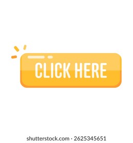 Bright yellow clickable button design