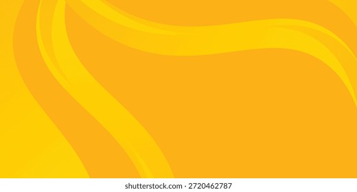 Hellgelber dynamischer abstrakter Hintergrund. Moderne Zitronen-Orangenfarbe. Frische Vorlage Banner Vektor eps10