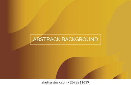 Bright Yellow Gradient Abstract Background.