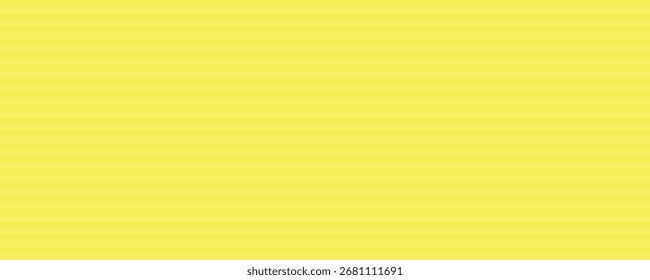 Bright Yellow Horizontal Stripe Pattern Cheerful, Simple, and Modern Background Texture for Websites, Presentations, and Digital Designs.