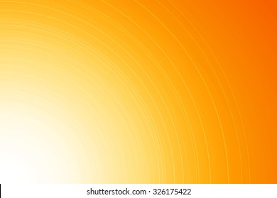 Bright yellow orange background with thin lines