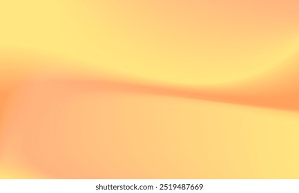 Bright yellow and orange gradient background texture. Modern vivid and dynamic abstract design illustration for artwork, advertising, banner, poster, cover, decoration, landing page, brochure, display