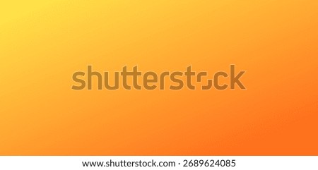Bright yellow and orange gradient with warm glowing tones, perfect for energetic, modern, and vibrant abstract backgrounds.  