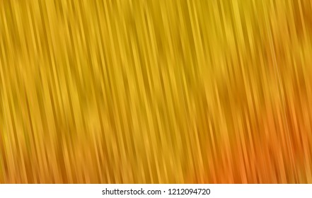 Bright yellow, orange vector pattern with long lines. Wavy abstract illustration with colored sticks. The template can be used as a backgrounds, covers, banners. Vector illustration