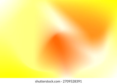 Fondo degradado amarillo, naranja y blanco brillante. Textura vibrante y suavemente borrosa, perfecta para superposiciones abstractas soleadas y diseño