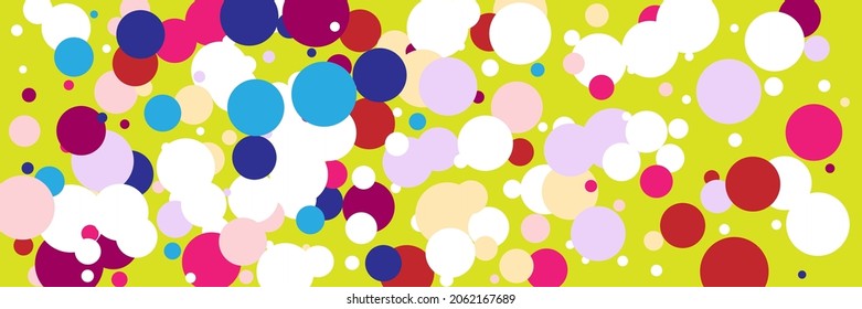 Bright Yellow Red Multicolor Indigo Background. Circles Dark Pastel Rainbow Pink Children Composition. Color Blue Vibrant Violet Vivid Print. Kids Play White Purple Green Beige Illustration.