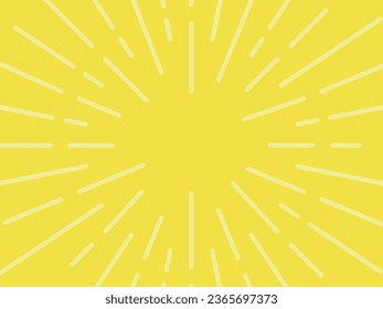 Vector de textura de fondo de explosión de sol amarillo brillante