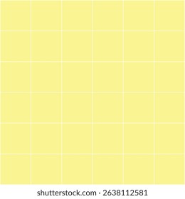 Bright Yellow Tile Pattern Background with Geometric Symmetry