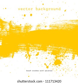 Vector Abstract Background Texture Brush Stroke Hand Painted With