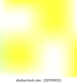 Bright Yellow Vector White Watercolor Design Picture. Vibrant Lemon Spotlight Vivid Gradient Mesh. Color Smooth Neon Light Gradient Backdrop. Fashion Multicolor Trendy Liquid Blurry Wallpaper.