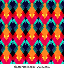 bright zigzag seamless pattern
