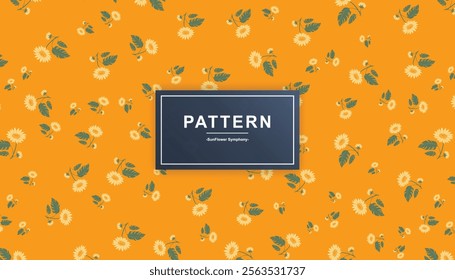 Brighten up your projects with this seamless sunflower pattern. Perfect for adding a touch of sunshine to textiles, digital designs, and home decor.