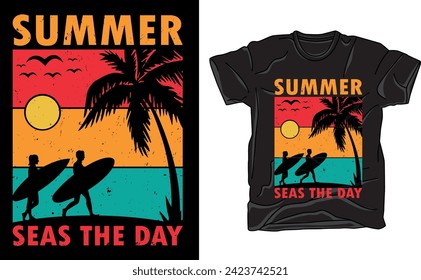 Brighten your summer wardrobe with this cheerful tee. Featuring vibrant colors, sun-soaked graphics, and a laid-back design, it radiates the carefree spirit of summer, perfect for warm-weather adventu