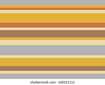 Brightly colored lines of various widths laid out horizontally. Bayadere stripes. Repeating geometric pattern for print on fabric, textiles, wallpaper, wrapp. Vector illustration. Seamless background.