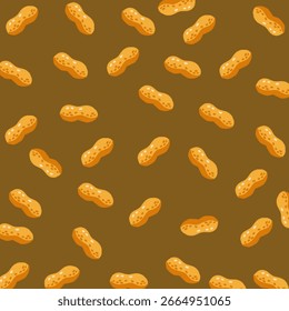 brightly colored peanut plant background