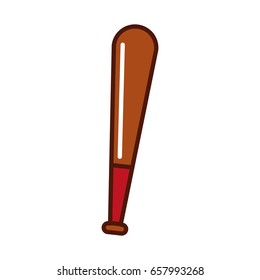 brightly cute baseball bat cartoon