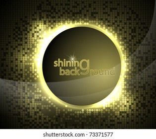 Brightly glowing background