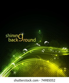 Brightly glowing background, EPS10 format