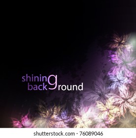 Brightly glowing background, EPS10 format