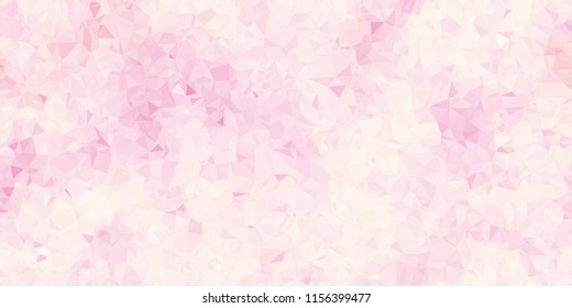 Brightly pastel abstract vector triangle geometric background for use in design