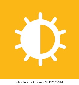 Helligkeit - Schaltfläche für das Symbol App