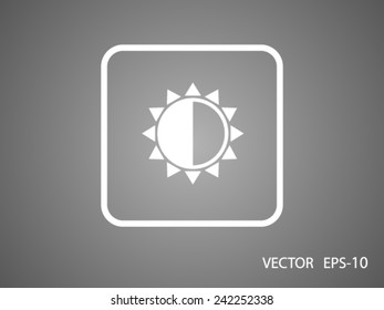 Brightness icon
