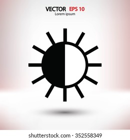 brightness icon