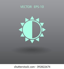 Brightness icon