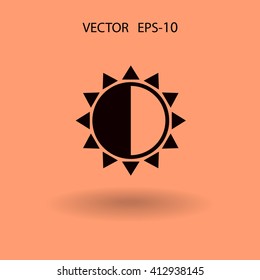 Brightness icon