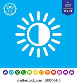 Brightness icon