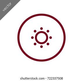Brightness icon