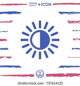 Brightness icon