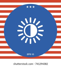 Brightness icon
