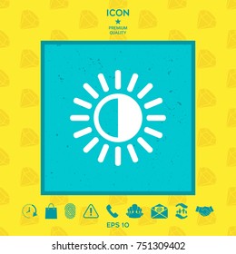 Brightness icon