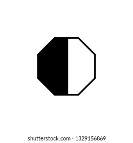 Brightness icon . sign design