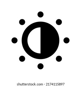 Icono de brillo Símbolo de diseño Ilustración de diseño