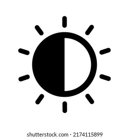 Icono de brillo Símbolo de diseño Ilustración de diseño