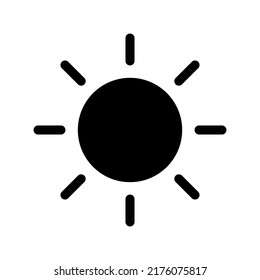 Brightness Icon Vector Symbol Design Illustration